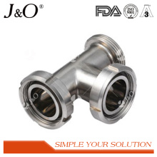 Sanitary Stainless Steel Threaded Tee